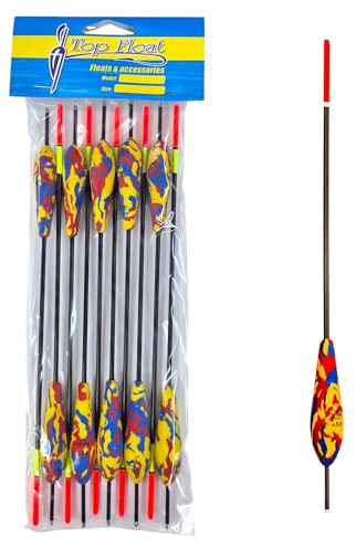 PRO Filstar Top Float fiskeläggning set 10 st 5 g Eva skum fiskeläggning – poserfiske – fiskeposer – fiskedrag – fisketillbehör – gädda abborre karp öring fiskeset – tillbehör
