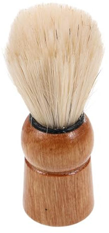 TOYZFRIENDY Beard Brush mit Naturborsten Kompakt und Sorgfältig Gefertigt für Bartpflege und Grooming zu Hause im Retro Stil