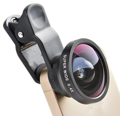 Handy-Objektiv – 0,4 × Weitwinkelobjektiv, Smartphone-Optik
