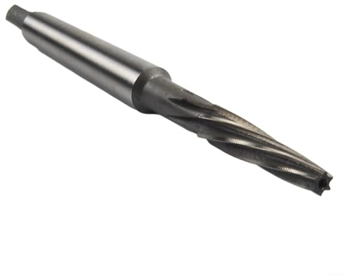 Jonikuper Taper Reamer 1:10 Tapered Chucking Spiral Reamer for HSS Alloy Steel 8-20mm for Taper Shank Machine Tools and for CNC Equipment(8mm)