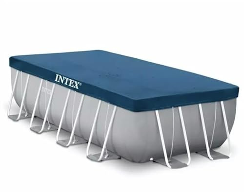 Intex 12229 Bâche pour piscine rectangulaire 488 × 244 × 107 cm – Convient pour piscines Prism Frame 549 × 274 cm – Bâche de protection contre la saleté, les feuilles et l'évaporation