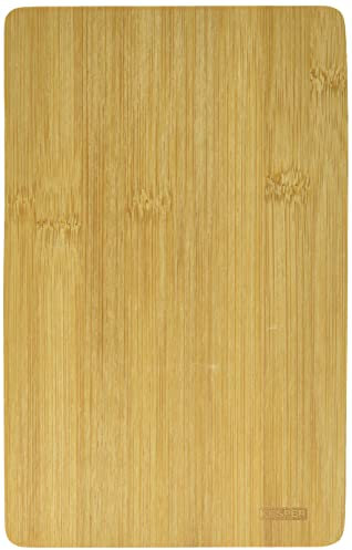 Kesper 2051581 - Set di 3 taglieri in bambù, 22 x 14 x 1 cm