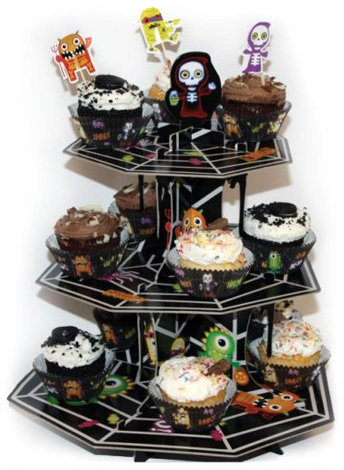 amscan International ltd 996672 Boo Crew Tier Cup Cake Stand
