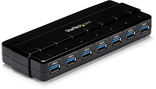 StarTech ST7300USB3B 7PORT USB 3.0 HUB WITH POWER ADAPTER - SEVEN PORT USB 3.0 HUB - (Components > USB Controllers/Hubs)