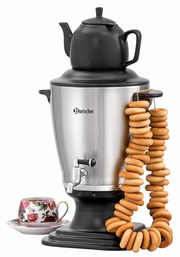 Samovar de acero inoxidable para el té, 3.2 litros - 191 004 Bartscher