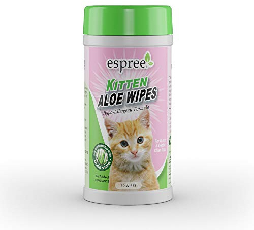 Espree Aloe Vera Wipes for Kitten