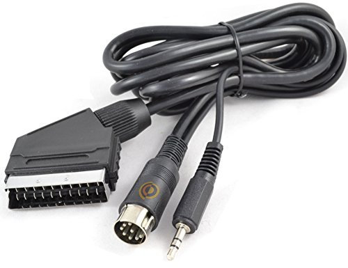 Sega Mega Drive 1 / Genesis 1 RGB Scart Cable with Stereo Audio by CoolNovelties