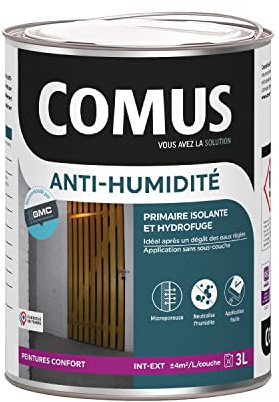 Peinture Anti-Humidite 3L - Primaire et finition Hydrofuge