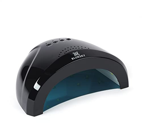 BLUESKY UV LED Lampe Nageltrockner für Gel Nagellack mit intelligenter Lampenfunktion, offenem Design, 30s/60s Zeiteinstellung (BLUESKY UV/LED Lampe 48W)