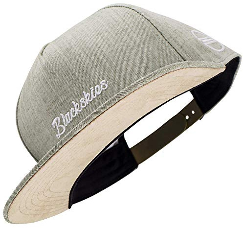 Blackskies® Snapback Cap mit Mustern und diversen Farben | Herren Damen Baseball Mütze Kappe Wildleder Basecap Summer Urlaub Cap - Männer Frauen Unisex Streetwear Outdoor Sommer Freizeit