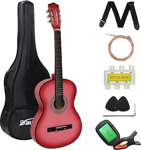 DAWOO 4/4 Size Acoustic Guitar -38 inch Classic Guitar,A Quality Choice for Beginners and Music Lovers.