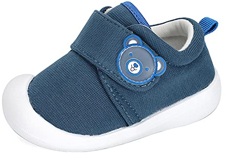 MASOCIO Zapatos Bebé Niña Niño Primeros Pasos Zapatillas Deportivas Recién Nacido Plano Goma Antideslizante