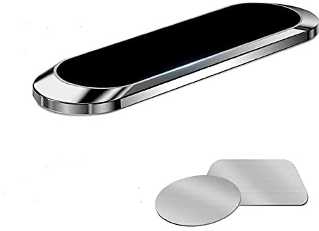 YGKJ - Soporte magnético para teléfono de Coche, Soporte magnético Universal, Compatible con iPhone 12 11 Pro XS MAX XR X 8 Plus 7 Plus, Galaxy S10 S10+ / S9 / S9+ and More (Gris)