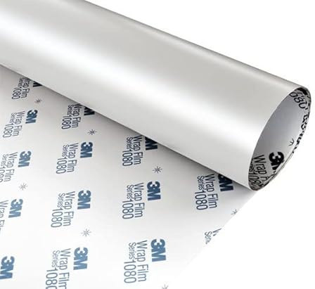 MOTOS 3M 2080 Perlmutt Weiss Seidenmatt Autofolie Car Wrapping Folie SP10 152X10