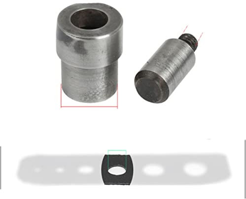 Emporte-pièce en métal et œillets pour perforer à la main, presse à outils, outil pour vêtements et maroquinerie - 12 mm