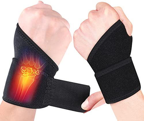 handgelenkstütze Handgelenk bandagen 1 Paar Links- und Rechtshänder Handbandage handgelenk Wrist Support Geeignet für Schutz und zur Linderung von Schmerzen im Handgelenk beim täglichen Training
