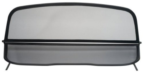 PureWind Windschott kompatibel mit Audi A4 Cabrio Typ B6 & B7 Baujahr 2002-2009 (Schwarz) – Windschott Universal mit Schnellverschluss ohne Tasche