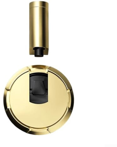 Floor Door Stopper, Adjustable Solid Metal Door Stopper, Windproof Suction Door Stopper, For Bedrooms, Bathrooms, Kitchens, Glass Doors, Etc(gold)