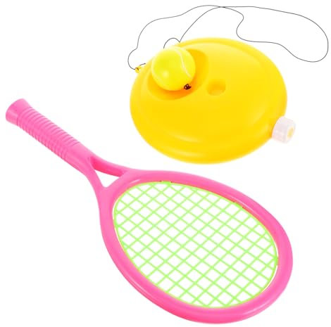 MOBUTOFU Family Fun Tennis – Kinder-tennisschläger-Set 1 Set Tennistrainer-basisset Outdoor-aktivität Für Kinder