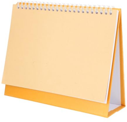 Operitacx Diy Stehender Tischkalender Handgemalter Blanko-kalender Für Kreative Für Büro Schulanwendungen Leere Blätter Zum Kreativen Gestalten