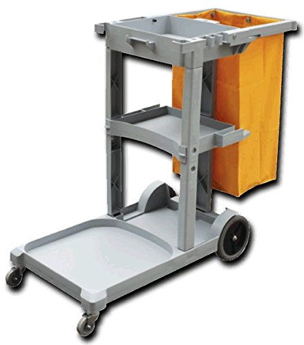Ramon Hygiene Janitors Cleaning Trolley, Multi-Colour, 113 x 50 x 90 cm
