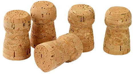 25 Stück Neue Sektkorken - Bastelkorken