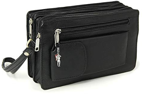 Bag Street Herren Tasche mit Tragegriff schwarz