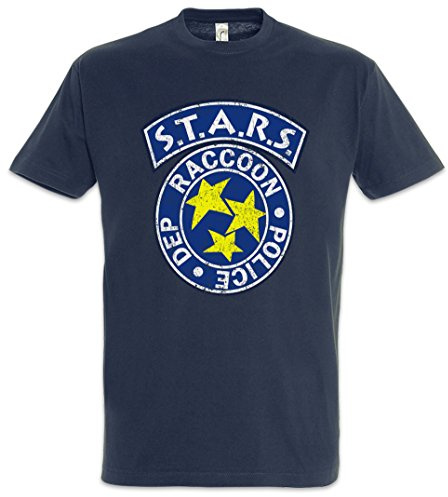 Urban Backwoods Vintage S.T.A.R.S. Logo Hommes T-Shirt