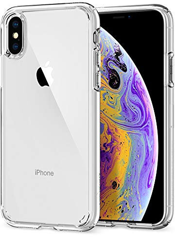 Spigen Ultra Hybrid Case Compatible with iPhone XS/X - Crystal Clear