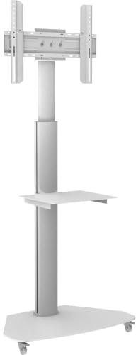 mywall HP1DWL Standfuß für Flachbildschirme (drehbar 90 degree), 177,8 cm (70 Zoll) weiß