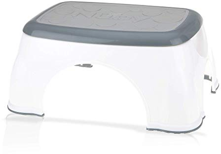 Nuby Step Up Stool, Gray