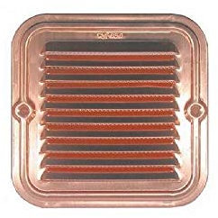 GRIGLIA AERAZIONE AEREAZIONE IN RAME 23x23 CON RETE TASSELLI INCLUSI
