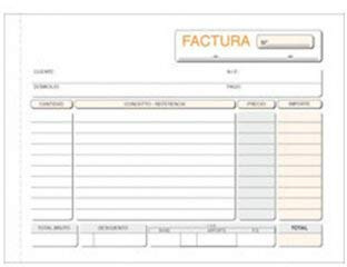 Talonario Facturas 153x109 T67 Apaisado Duplicado Autocopia (50 juegos), 3 unidades