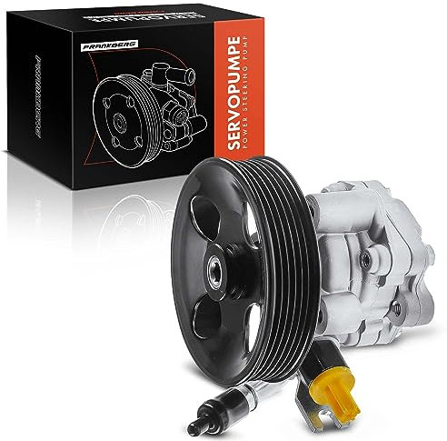 Frankberg Power Steering Pump Hydraulic steering with Belt pulley Compatible with Santa Fé II CM 2.2 CRDi 2.2 CRDi GLS 2.2L 2006-2012 Replace# 57100-2B000