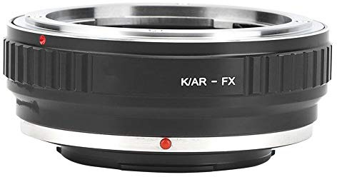 Qiilu Objektiv Halterungs Adapter, Objektivadapter Adapterring Objektiv Halterungs Adapter Ring für Konica Objektiv für FX Montagekamera