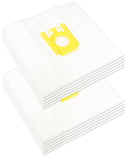 PakTrade 10 Microfiber Vacuum Cleaner Dust Bags compatible with Kärcher VC 6 - VC6 Premium Vacuum Cleaner | compatible with 6.904-329.0 - 69043290 | 10 pieces | Fleece filter bags