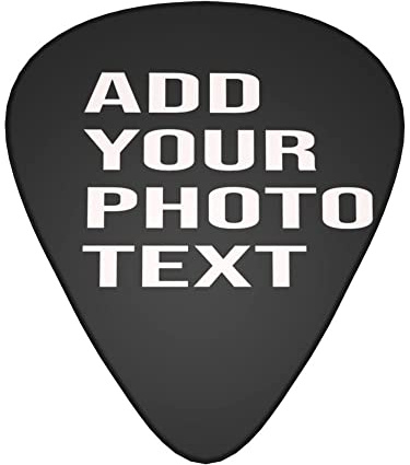 Benutzerdefinierte 12-teiliges Gitarrenplektrum, personalisiert, fügen Sie Ihr Bild hinzu, Text, leicht, mittel, dünn, einzigartiges Plektrum für Bass, E- und Amp; Akustikgitarren für Weihnachts