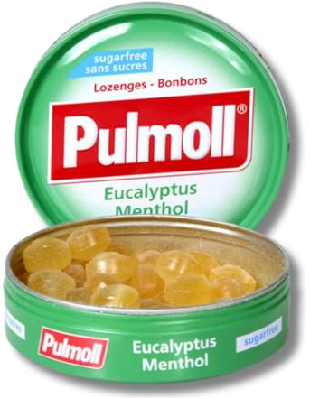 Pulmoll | Pastilles Pulmoll | Depuis 1946 (Menthe eucalyptus)