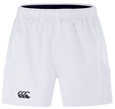 Canterbury Mens Advantage Rugby Shorts (S) (White)