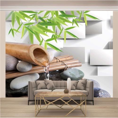 Fotomural Pared 3D Papel Tapiz Fotográfico Papel Pintado Tejido No Tejido Lana Fotomurales Decoración De Pared Sala Cuarto Salón Dormitorio Despacho Murales L 200 x 140cm (Ancho x Alto) Zen