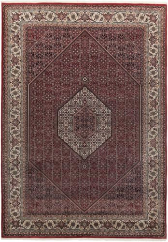 Nain Trading Indo Bidjar 207x287 Handgeknüpft Orientteppich Teppich Indien