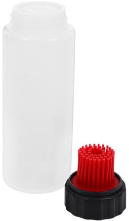 EXHUMKY Botella De Silicona Para Aceite Con Cepillo De Cocina Dispensador De Condimentos Con Escala Para Cocinar Hornear y Asar La Parrilla