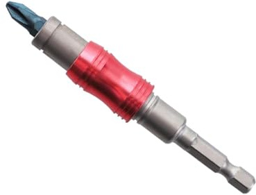Anneome Portapuntas Magnético Vástago Hexagonal de 20° Ángulo, Barra de Extensión para Taladro Eléctrico, Acero Forjado al Vanadio Resistente, Adaptador Compatible Destornilladores