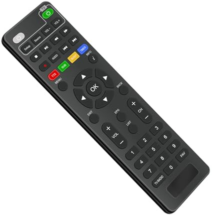 VINABTY Telecomando di Ricambio applicabile per Diprogress DPS102TV SATELLITARE TIVUSAT Decoder