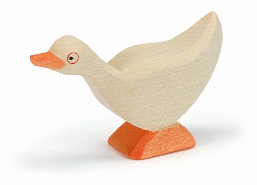 Ostheimer 13314 Gans stehend aus Holz Höhe 5,5cm Serie Familie & Bauernhof handbemalt