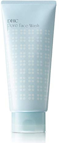 DHC Pore Face Wash, Foaming, Pore-Minimizing, Exfoliating Cream Cleanser, For Acne and Oily Prone Skin, Fragrance and Colorant Free, 4.2 oz. Net wt.