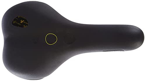 FISCHER Trekking-Sattel Visual Gel, Schwarz, Uni