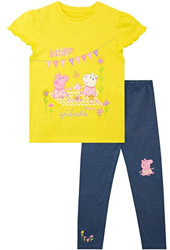 Peppa Pig Girls Top & Leggings Set Multicoloured Age 2 to 3 Years