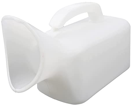 Urinoir portable portable pour femme Blanc 1000 ml