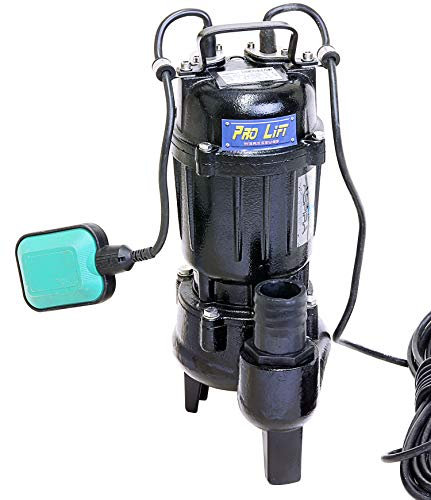 Pro-Lift-Werkzeuge Tauchpumpe mit Schwimmschalter 550W Gartenpumpe Metall-Gehäuse 20000l/h Wasserpumpe 230V Bilgepumpe Brunnenpumpe 20m³/h Aquarium elektrische Pool-Pumpe 0,55kW